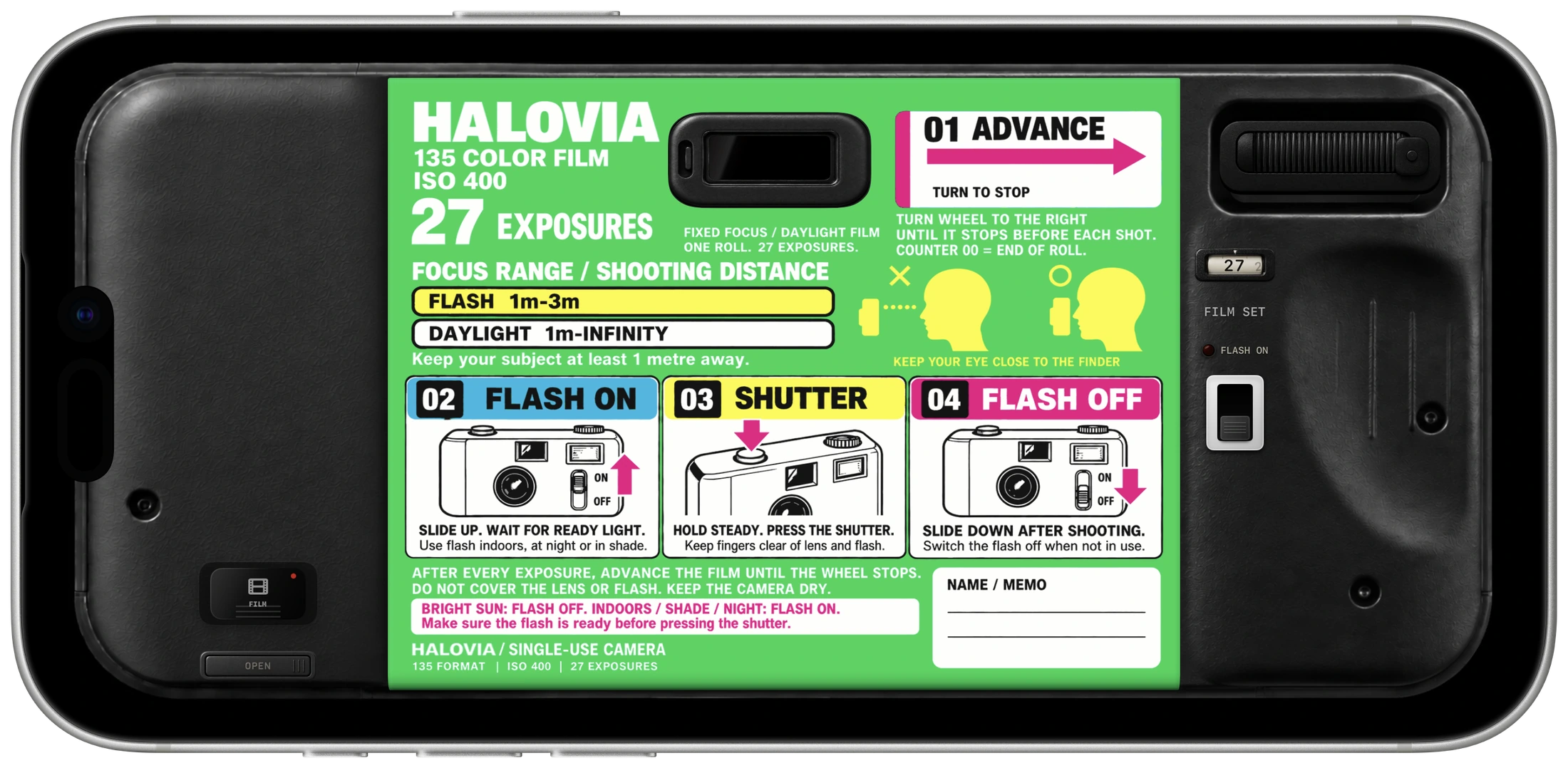 HALOVIA 相机界面